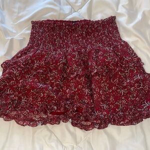 Forever 21 floral skirt
